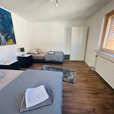 Monteure-business - 2x Mit Kueche, 1x Uebernachtungszimmer - Wlan-parkplatz-waschmaschine Apartmán Groß-Umstadt